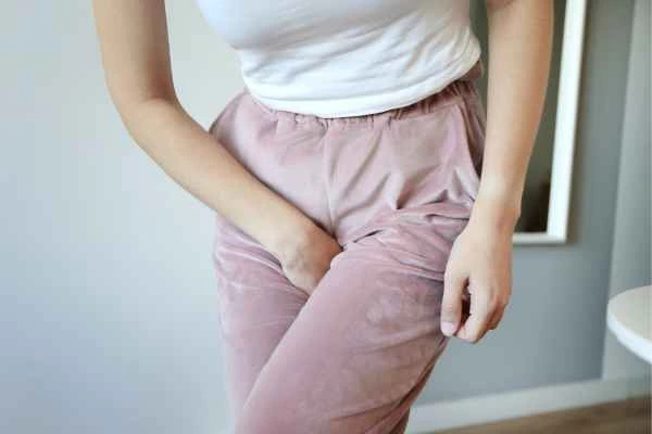 woman struggling with urine incontinence Chester-le-Street
